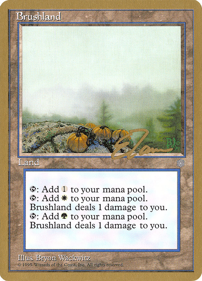 Brushland (Eric Tam) [Pro Tour Collector Set] | Exor Games New Glasgow