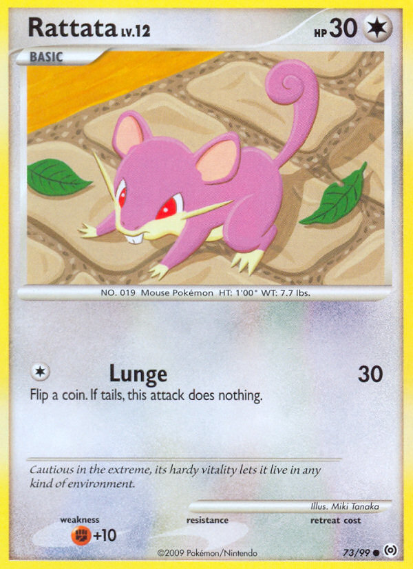 Rattata (73/99) [Platinum: Arceus] | Exor Games New Glasgow