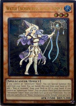 Water Enchantress of the Temple [OP19-EN002] Ultimate Rare | Exor Games New Glasgow