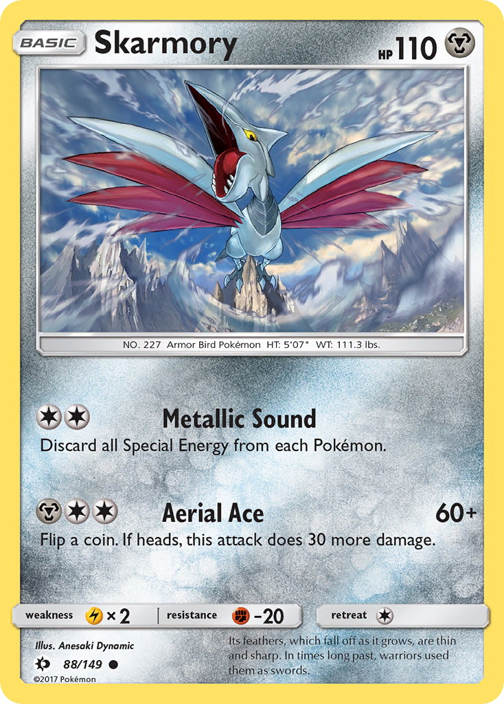 Skarmory (88/149) [Sun & Moon: Base Set] | Exor Games New Glasgow