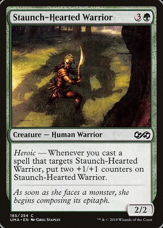 Staunch-Hearted Warrior [Ultimate Masters] | Exor Games New Glasgow