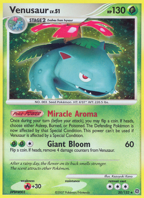 Venusaur (20/132) [Diamond & Pearl: Secret Wonders] | Exor Games New Glasgow