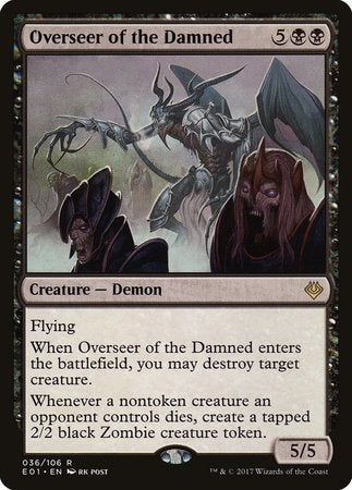 Overseer of the Damned [Archenemy: Nicol Bolas] | Exor Games New Glasgow