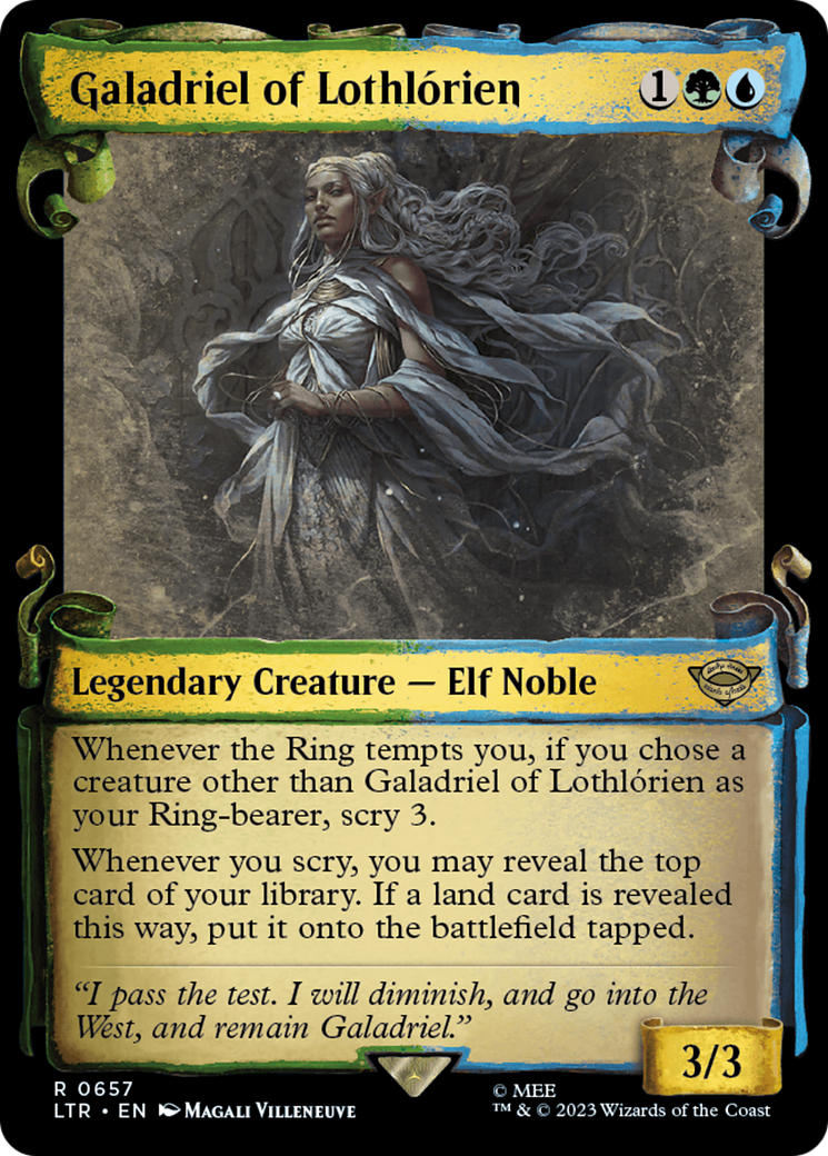 Galadriel of Lothlorien [The Lord of the Rings: Tales of Middle-Earth Showcase Scrolls] | Exor Games New Glasgow