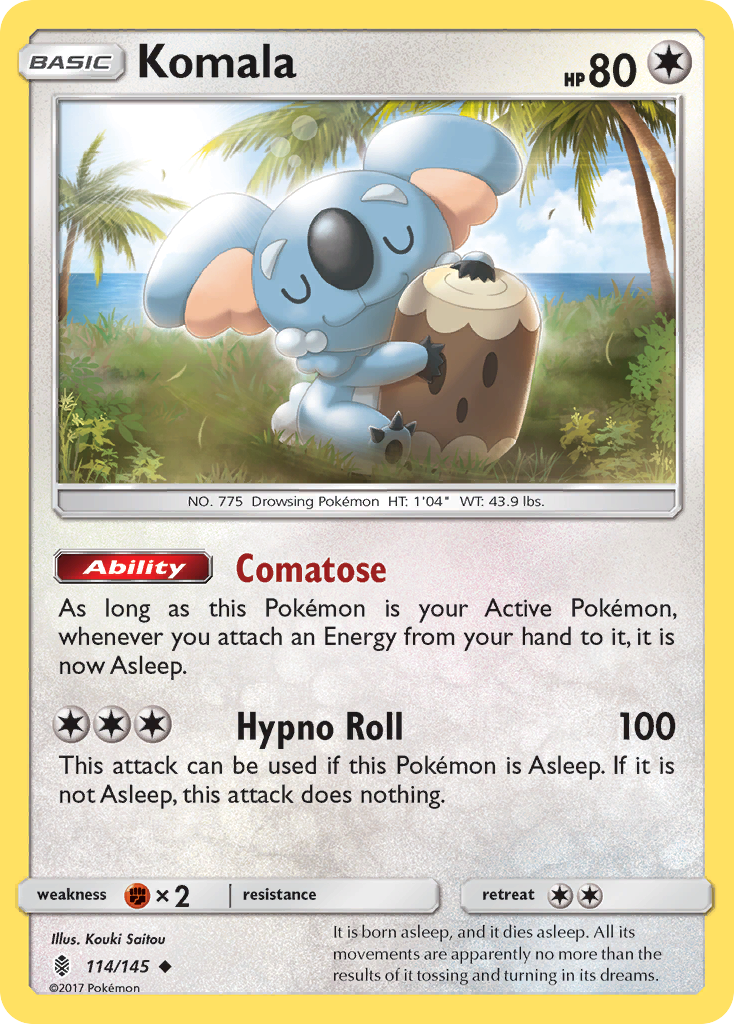 Komala (114/145) [Sun & Moon: Guardians Rising] | Exor Games New Glasgow