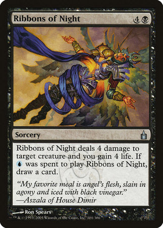 Ribbons of Night [Ravnica: City of Guilds] | Exor Games New Glasgow