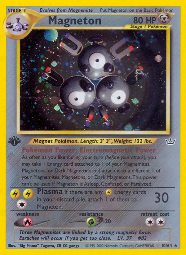 Magneton (10/64) [Neo Revelation 1st Edition] | Exor Games New Glasgow