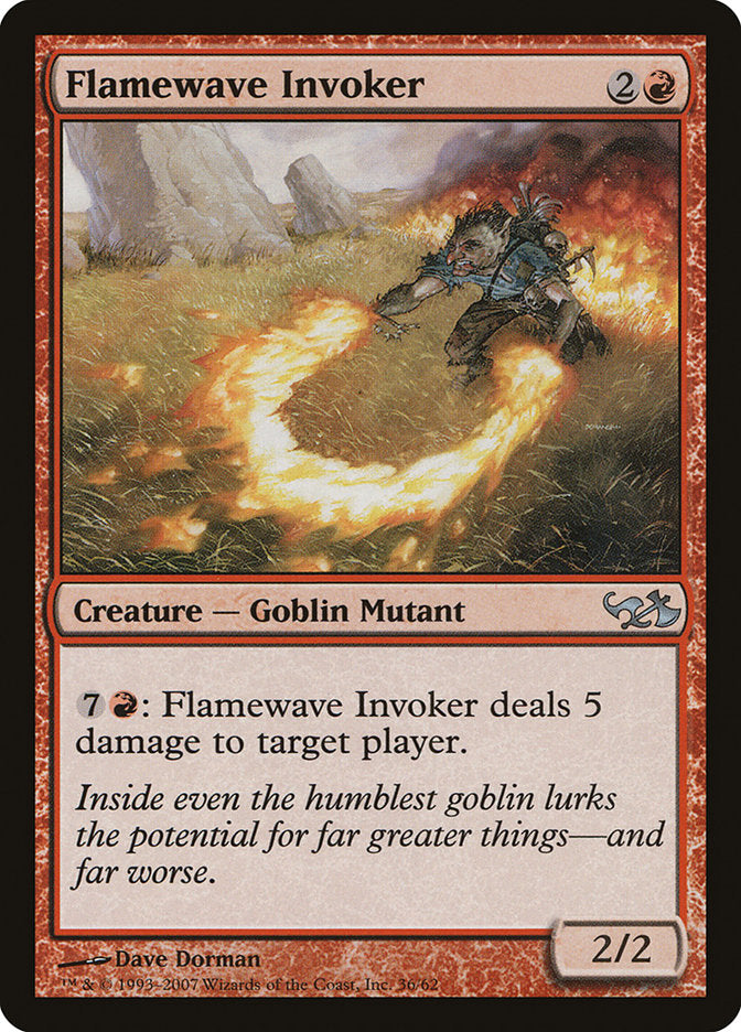 Flamewave Invoker [Duel Decks: Elves vs. Goblins] | Exor Games New Glasgow