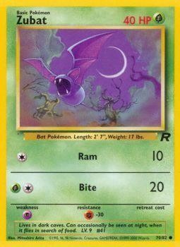 Zubat (70/82) [Team Rocket Unlimited] | Exor Games New Glasgow