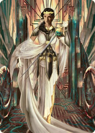 Elspeth Resplendent 2 Art Card [Streets of New Capenna Art Series] | Exor Games New Glasgow