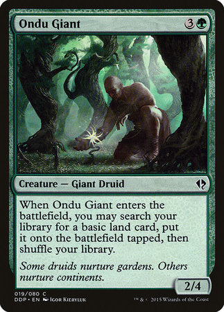 Ondu Giant [Duel Decks: Zendikar vs. Eldrazi] | Exor Games New Glasgow
