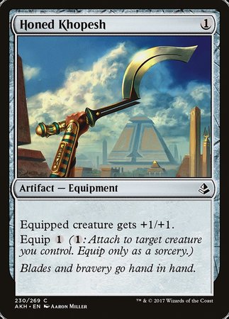 Honed Khopesh [Amonkhet] | Exor Games New Glasgow