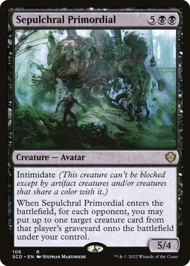 Sepulchral Primordial [Starter Commander Decks] | Exor Games New Glasgow