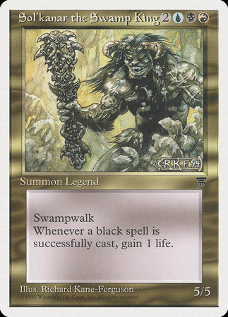 Sol'kanar the Swamp King [Chronicles] | Exor Games New Glasgow