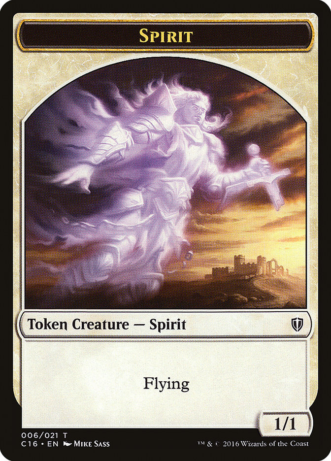 Spirit (006/021) [Commander 2016 Tokens] | Exor Games New Glasgow