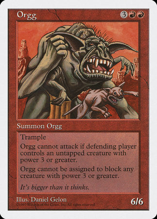 Orgg [Fifth Edition] | Exor Games New Glasgow