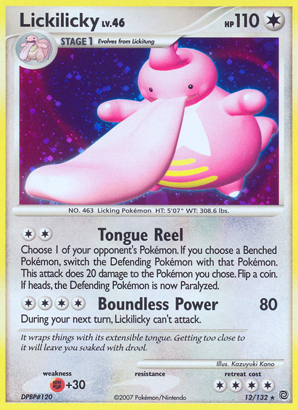 Lickilicky (12/132) [Diamond & Pearl: Secret Wonders] | Exor Games New Glasgow