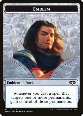 Emblem - Dack Fayden [Mythic Edition Tokens] | Exor Games New Glasgow