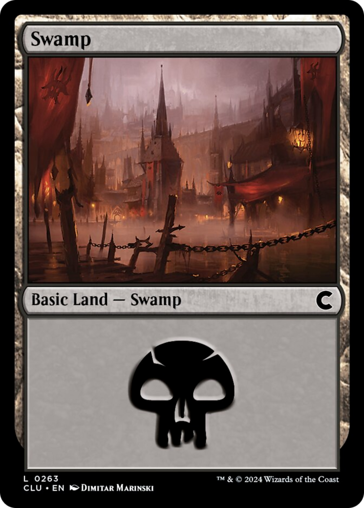 Swamp (0263) [Ravnica: Clue Edition] | Exor Games New Glasgow