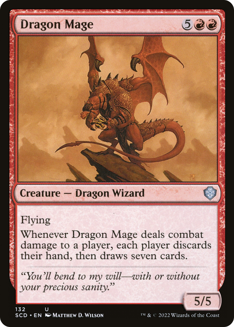 Dragon Mage [Starter Commander Decks] | Exor Games New Glasgow