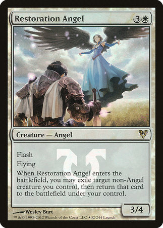 Restoration Angel [Avacyn Restored Promos] | Exor Games New Glasgow