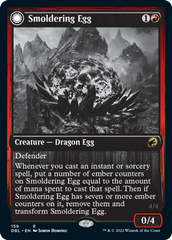 Smoldering Egg // Ashmouth Dragon [Innistrad: Double Feature] | Exor Games New Glasgow