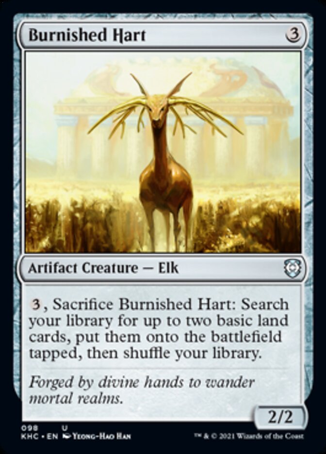 Burnished Hart [Kaldheim Commander] | Exor Games New Glasgow