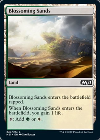 Blossoming Sands [Core Set 2021] | Exor Games New Glasgow