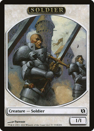 Soldier Token [Duel Decks: Elspeth vs. Tezzeret Tokens] | Exor Games New Glasgow