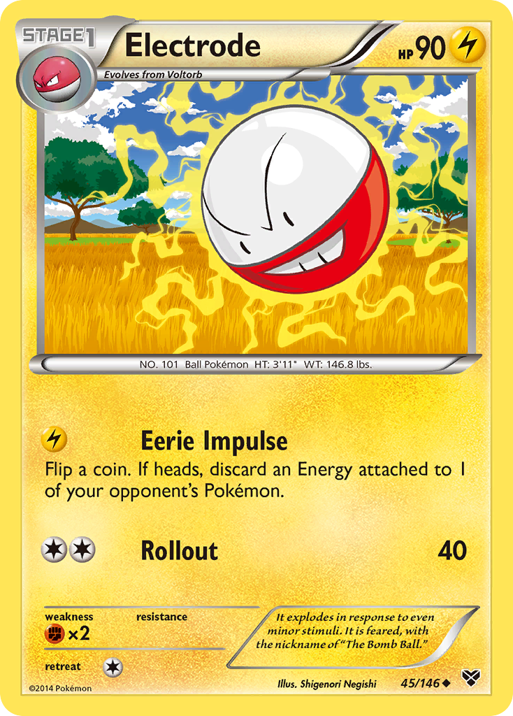 Electrode (45/146) [XY: Base Set] | Exor Games New Glasgow