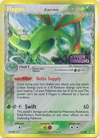 Flygon (7/110) (Delta Species) (Stamped) [EX: Holon Phantoms] | Exor Games New Glasgow