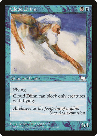 Cloud Djinn [Weatherlight] | Exor Games New Glasgow