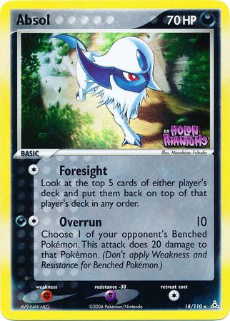 Absol (18/110) (Stamped) [EX: Holon Phantoms] | Exor Games New Glasgow