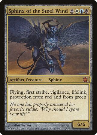 Sphinx of the Steel Wind [Alara Reborn] | Exor Games New Glasgow