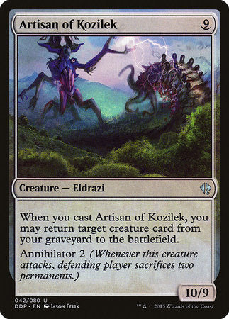 Artisan of Kozilek [Duel Decks: Zendikar vs. Eldrazi] | Exor Games New Glasgow