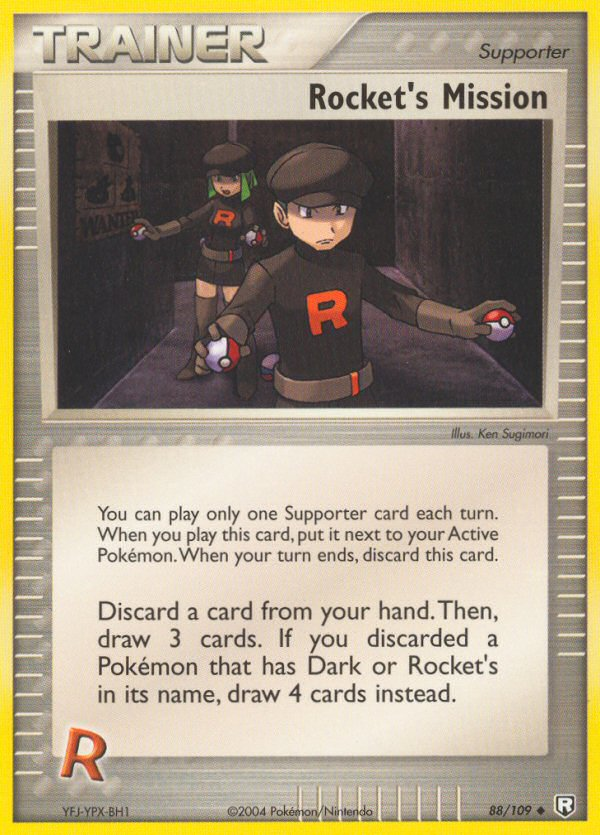 Rocket's Mission (88/109) [EX: Team Rocket Returns] | Exor Games New Glasgow