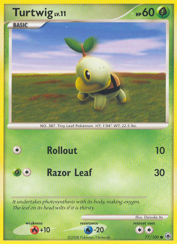 Turtwig (77/100) [Diamond & Pearl: Majestic Dawn] | Exor Games New Glasgow