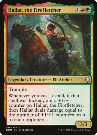 Hallar, the Firefletcher [Dominaria] | Exor Games New Glasgow