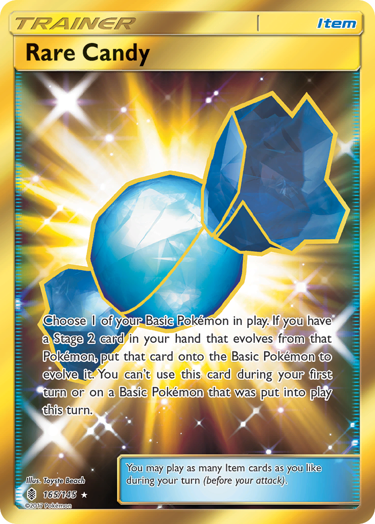 Rare Candy (165/145) [Sun & Moon: Guardians Rising] | Exor Games New Glasgow