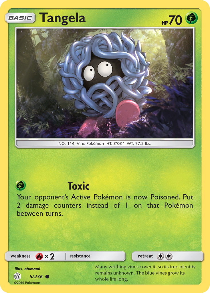 Tangela (5/236) [Sun & Moon: Cosmic Eclipse] | Exor Games New Glasgow