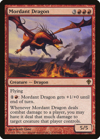 Mordant Dragon [Worldwake] | Exor Games New Glasgow