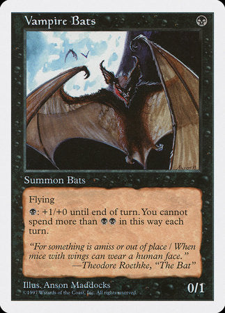 Vampire Bats [Fifth Edition] | Exor Games New Glasgow