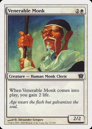 Venerable Monk [Ninth Edition] | Exor Games New Glasgow