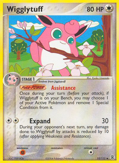 Wigglytuff (52/112) [EX: FireRed & LeafGreen] | Exor Games New Glasgow