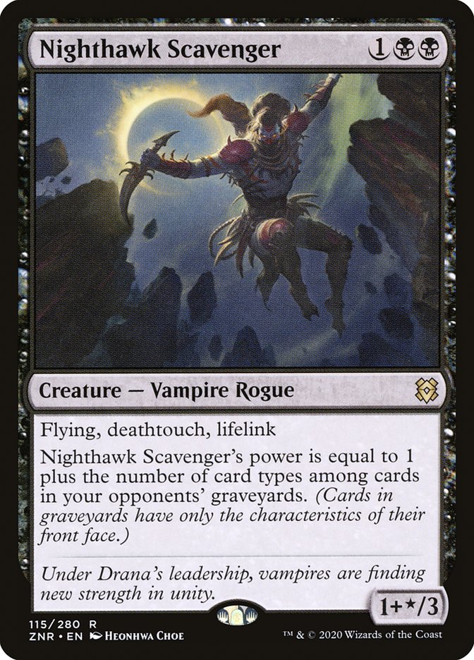 Nighthawk Scavenger [Zendikar Rising] | Exor Games New Glasgow