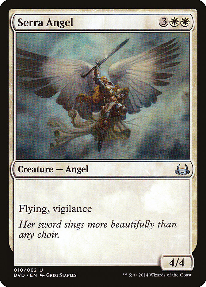 Serra Angel (Divine vs. Demonic) [Duel Decks Anthology] | Exor Games New Glasgow