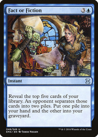 Fact or Fiction [Eternal Masters] | Exor Games New Glasgow