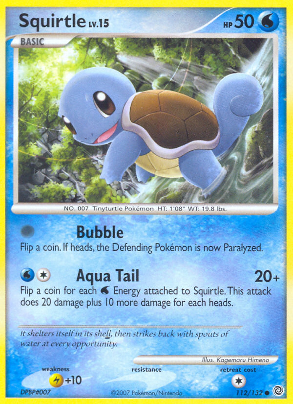 Squirtle (112/132) [Diamond & Pearl: Secret Wonders] | Exor Games New Glasgow