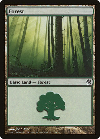 Forest (70) [Duel Decks: Phyrexia vs. the Coalition] | Exor Games New Glasgow