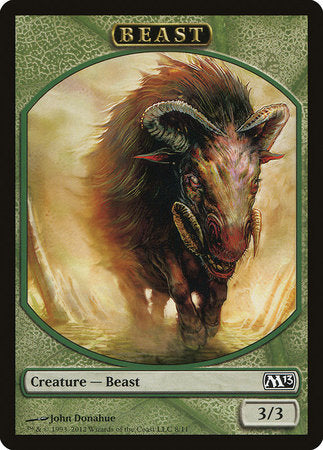 Beast Token [Magic 2013 Tokens] | Exor Games New Glasgow